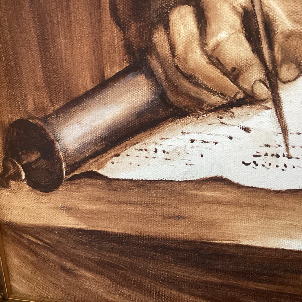 Vintage Original Art - Rabbi at Work - Picture 7 of 11